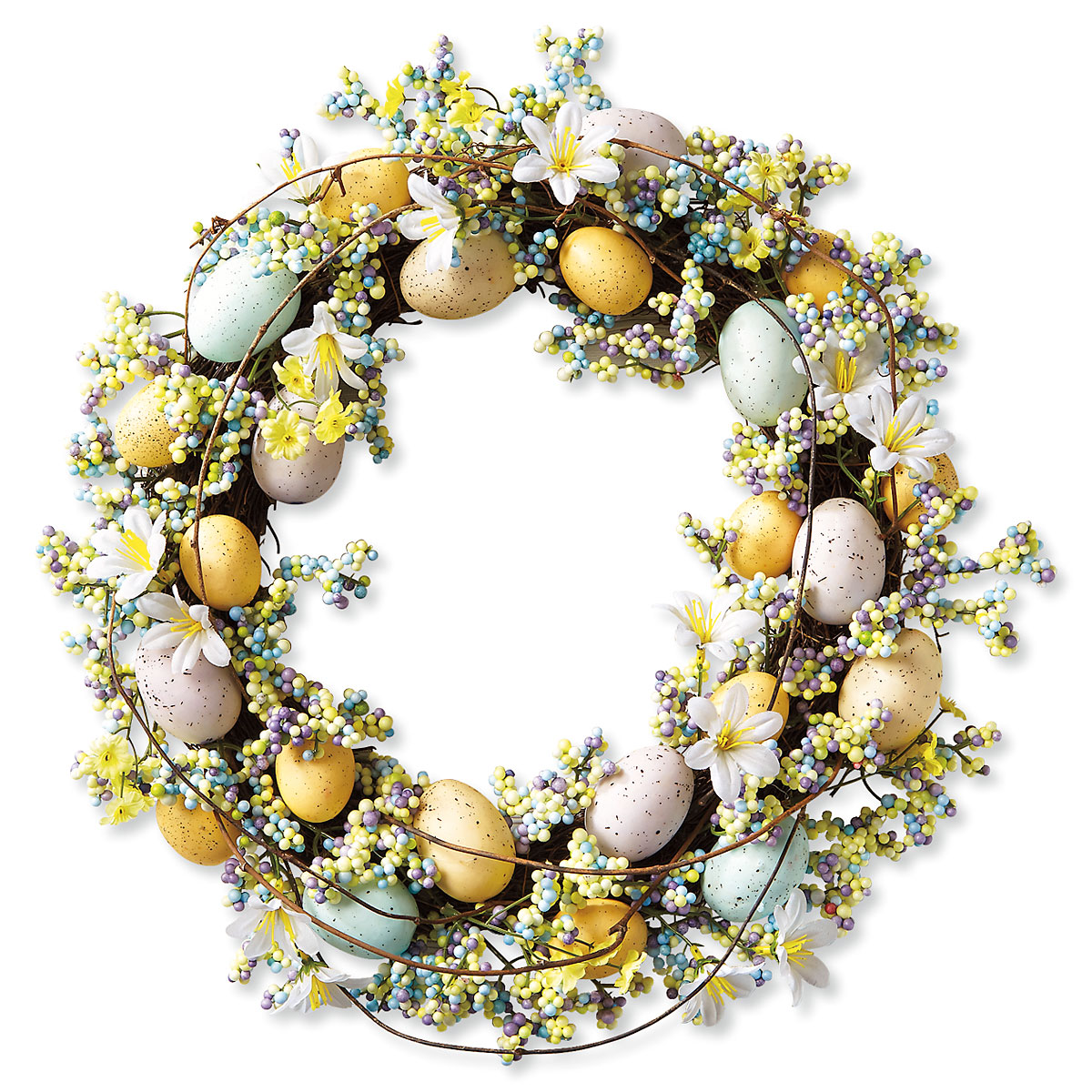 Easter Egg Wreath Lillian Vernon