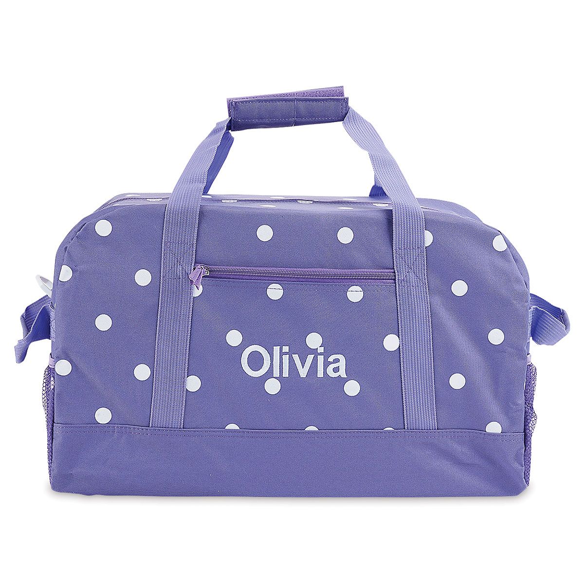 Navy and Green Personalized Duffel Bags | Lillian Vernon