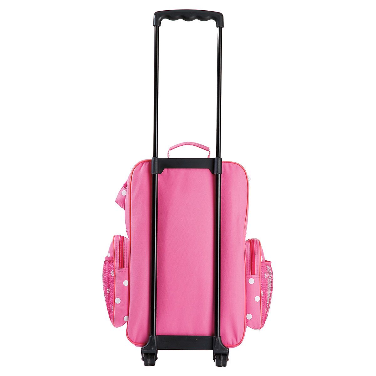 baby pink suitcase