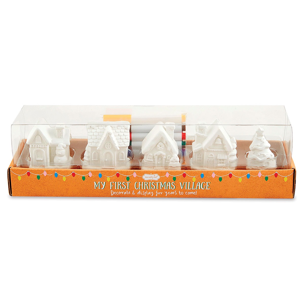 Village Christmas Color-Me Set | Lillian Vernon