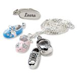 Sterling Silver Personalized Shoe Charms