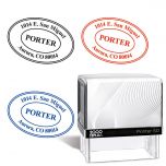 Personalized Oval Self-Inking Address Stamp