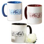 Mr. and Mrs. Personalized Mug