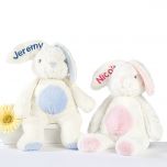 personalized plush bunny