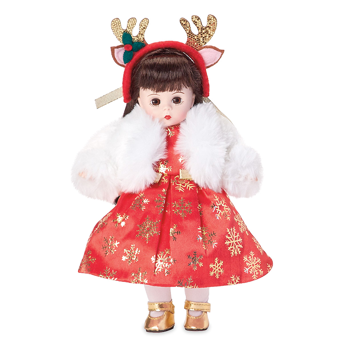 Madame Alexander® Deer Santa Doll | Lillian Vernon