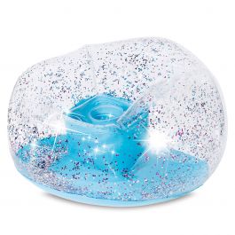 Blue Glitter Confetti Chair