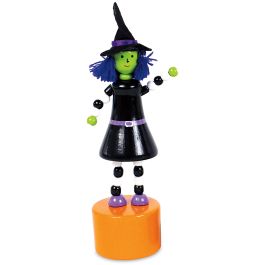 Witch Halloween Push Puppet