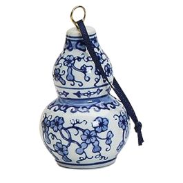 Double Shaped Jar Chinoiseries Ginger Jar Ornament