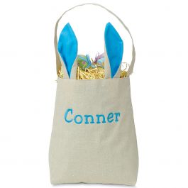 Blue Easter Tote with Ears
