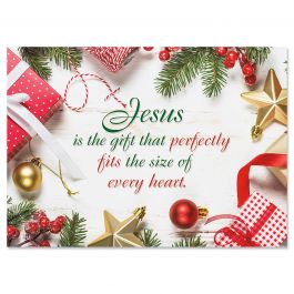 Jesus is the Gift Christmas Cards - Nonpersonalized