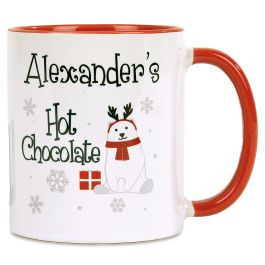 Polar Bear Personalized Hot Chocolate Mug