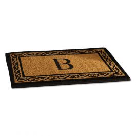 Coco Initial Personalized Doormat Lillian Vernon