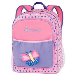 clear butterfly backpack