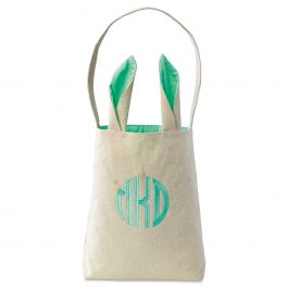 Green Easter Tote with Ears