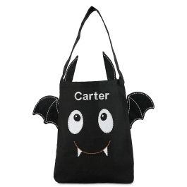 Bat Personalized Trick-or-Treat Bag