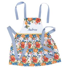 Wildflowers Personalized Apron - Name