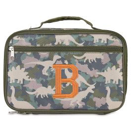 Dino Camo Personalized Lunch Tote - Monogram