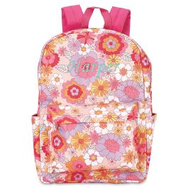 Flower Power Personalized Backpack - Name