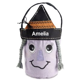 Witch Personalized Halloween Character Treat Bag