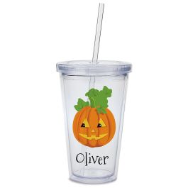 Pumpkin Halloween Acrylic Cup