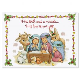 His Love Is Our Gift Christmas Cards