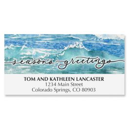 Beach Tree Deluxe Address Labels