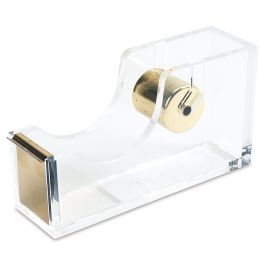 Acrylic & Gold Tape Dispenser