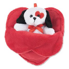 Loveable Willow Hill Dog in a Personalized Heart