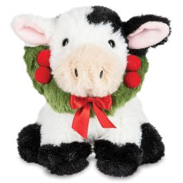 Yuletide Wreath Cow
