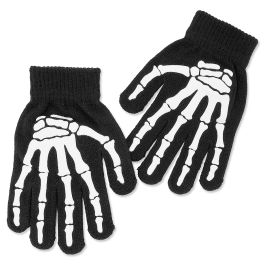 Bones Glow in the Dark Gloves