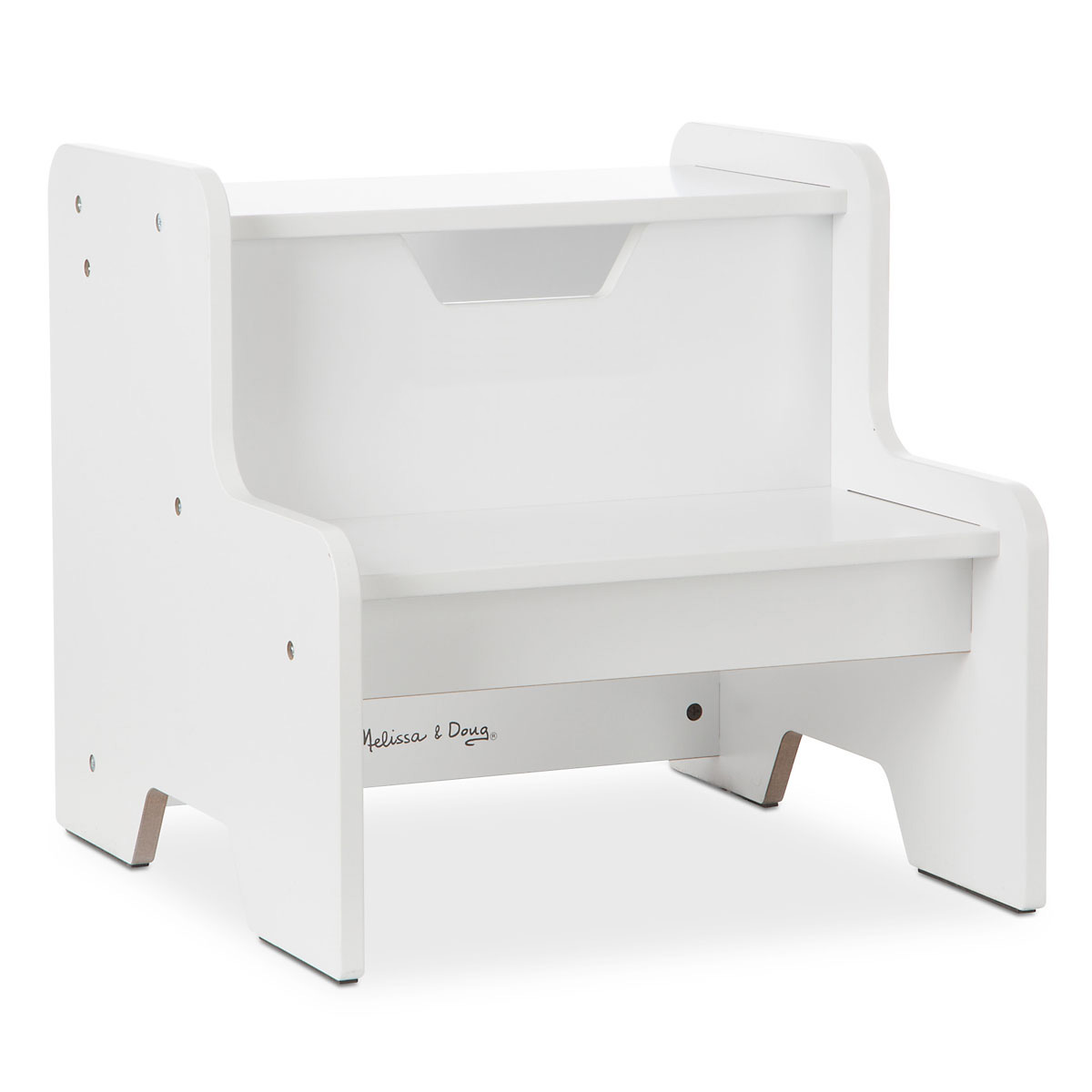 Personalized White Step Stool by Melissa & Doug® | Lillian Vernon