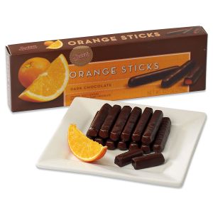 Gourmet Dark Chocolate Orange Sticks