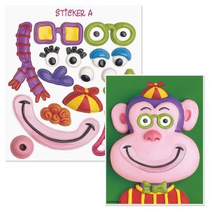 Animal Make-A-Face Cards