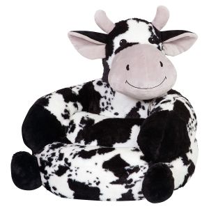 Children's Cow Plush Character Chair