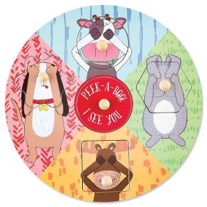 Peek-A-Boo Round Puzzle