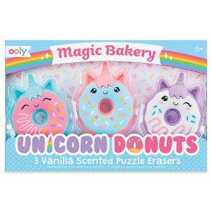 Unicorn Donut Erasers