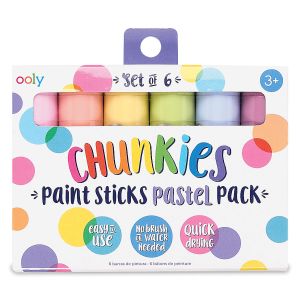 Chunkies Pastel Colors Paint Sticks