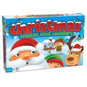 Christmas Snakes & Ladders Game