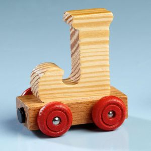 Letter Car - J