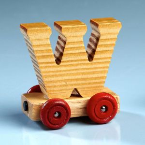 Letter Car - W