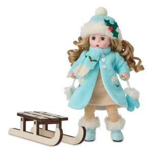 Madame Alexander Christmas Sledding Doll