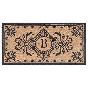 Dwell Coir Mat 20x40 - Initial B