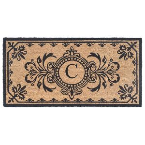 Dwell Coir Mat 20x40 - Initial C