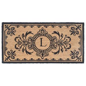Dwell Coir Mat 20x40 - Initial L