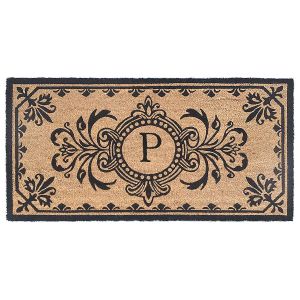 Dwell Coir Mat 20x40 - Initial P