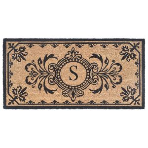 Dwell Coir Mat 20x40 - Initial S