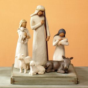 Holy Family Nativity Starter Set by Willow Tree® for Demdaco - Set of 6
