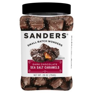 Dark Chocolate Sea Salt Caramels