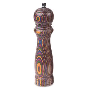 Rainbow Pakkawood Pepper Mill