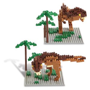 Tyrannosaurus Dinosaur in a Box Building Blocks